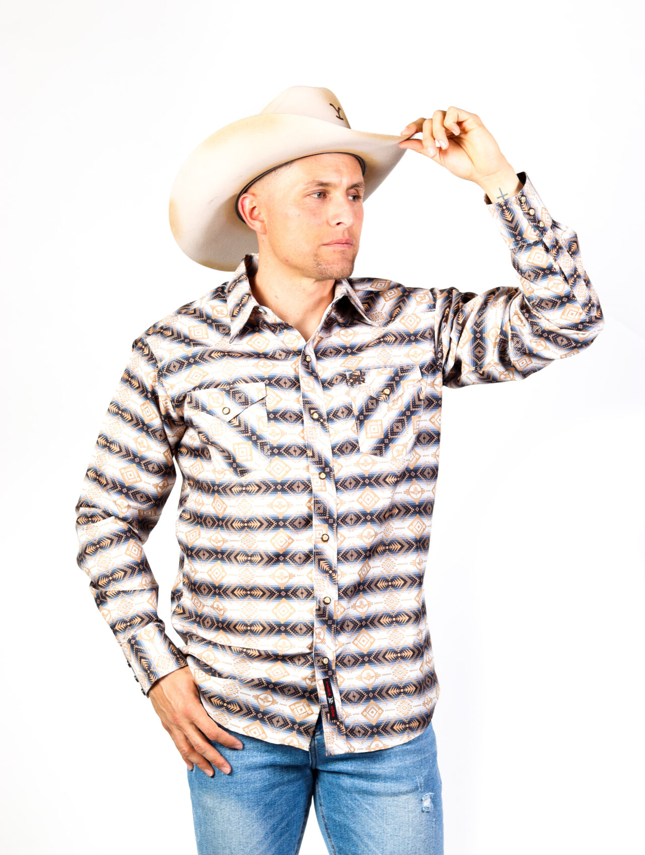 CAMISA TEXAROB EDICION LIMITED ESTAMPADA
