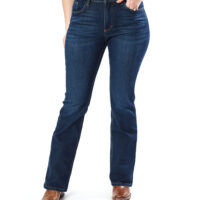 JEANS WRANGLER DE DAMA HIGHT RISE ESTILO WESTERN CORTE VAQUERO